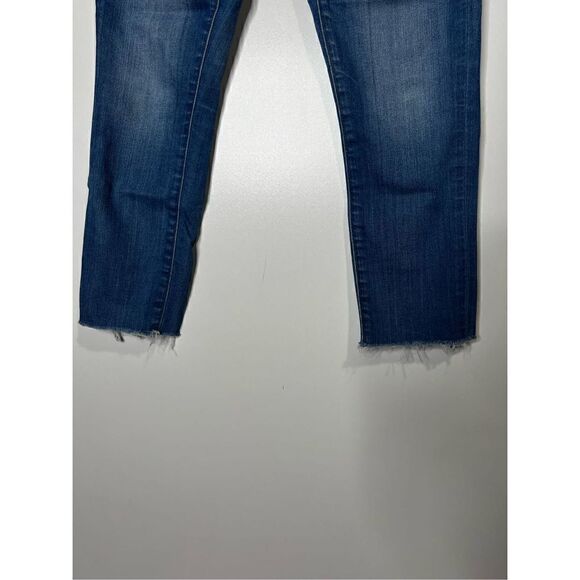 GAP High Rise Skinny Jeans Raw Hem - Picture 3 of 10